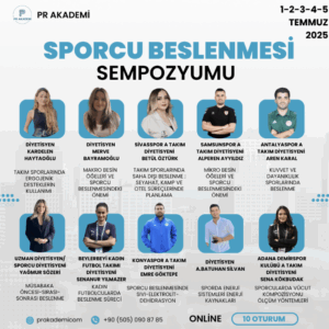 SPORCU BESLENMESİ SEMPOZYUMU